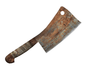 Only a crazy person could use one of these as a weapon.