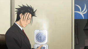 This anime is as ridiculous as drinking tea from a rice cooker.