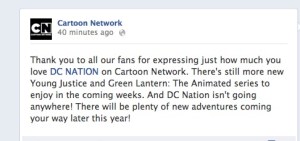 I don't want your sass Cartoon Network.