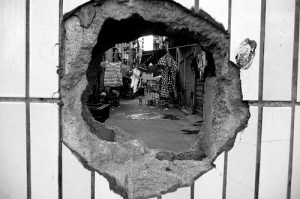 Those holes may be hard to fix.