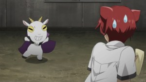 That goat needs to calm down.