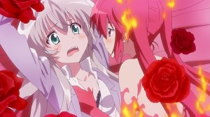 I felt as uncomfortable as Nyaruko when this happened.