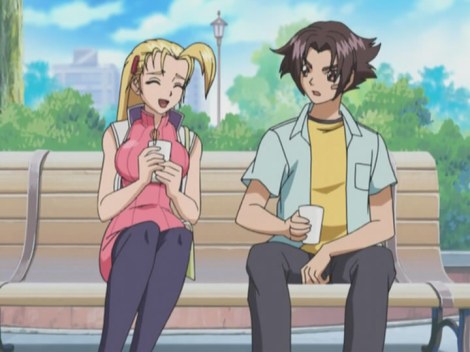 I always forget that these two are childhood friends.