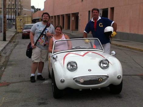 This is what I call dedication.