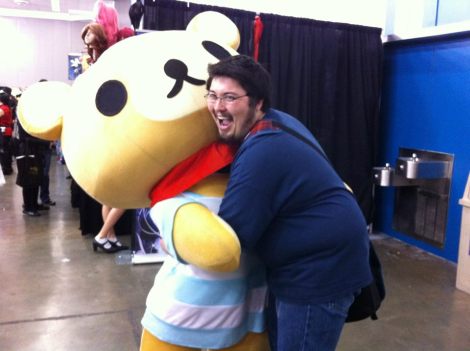 This was my state of happiness during most of Fanime.