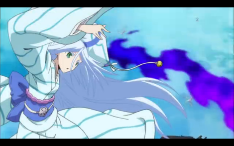 The little girl can fight.