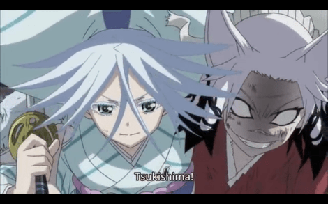 That is one crazy face next to an adorable one.