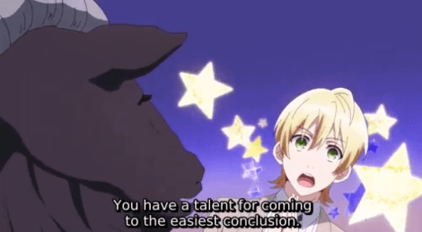 Well, a goat butler is an odd thing.