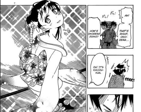 The classic neck move.