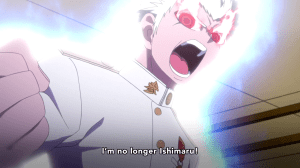 It appears Ishimaru has gone Super Saiyan.