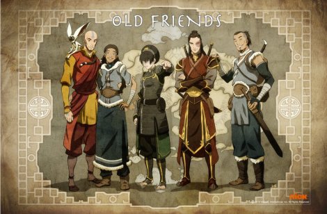 Sokka and Zuko look seriously bad ass.